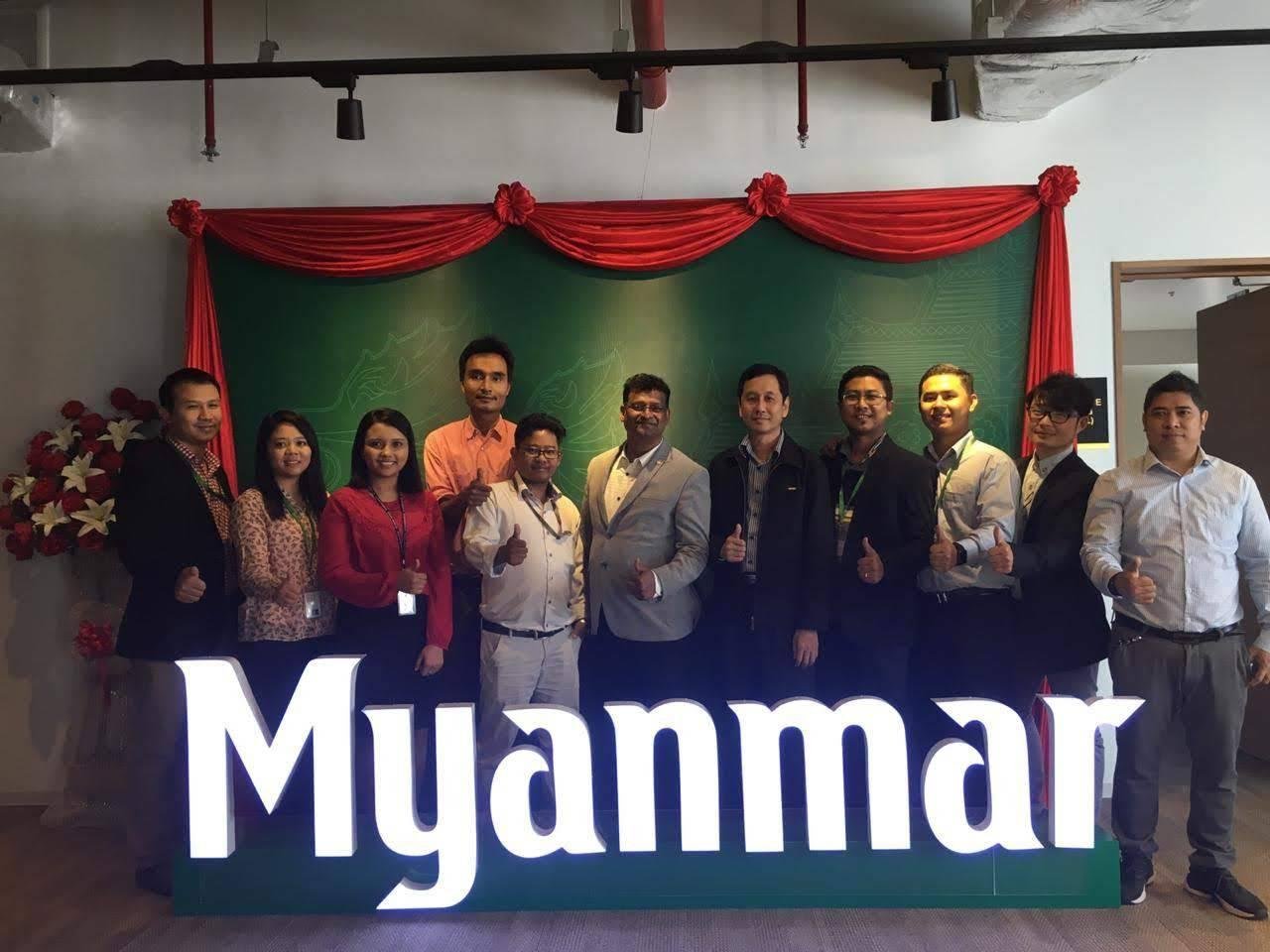 Training event in Myanmar